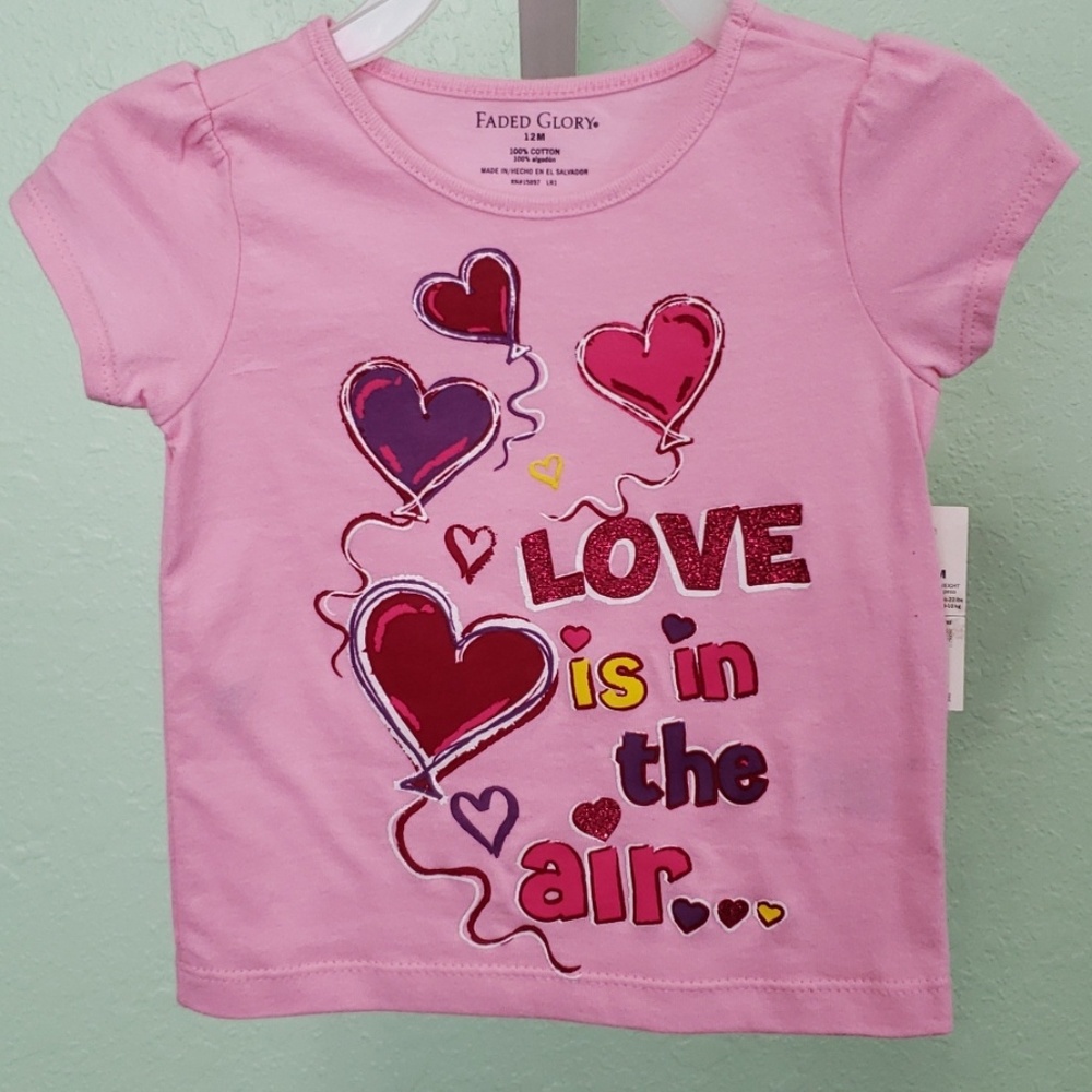 VALENTINE LOVE girls shirt